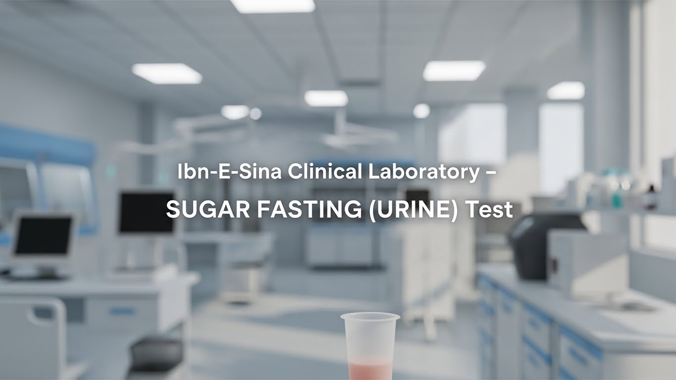 SUGAR FASTING (URINE) Test
