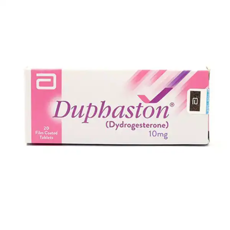 Duphaston tablet 10mg (dydrogesterone) box for female hormonal treatment
