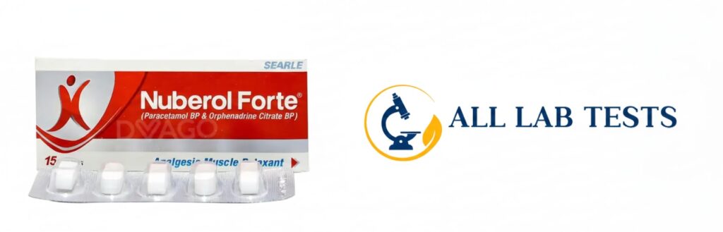 Nuberol Forte Tablets 650mg50mg