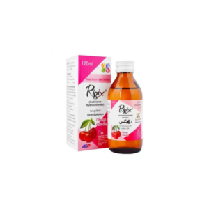 Rigix Syrup 120ml bottle with packaging, Cetirizine Hydrochloride