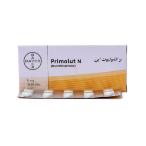 Primolut N 5mg tablets blister