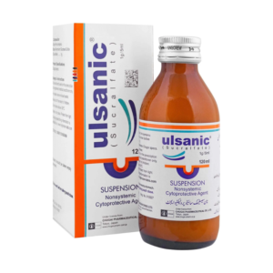 Ulsanic Syrup 120ml (Sucralfate 1g/5ml)