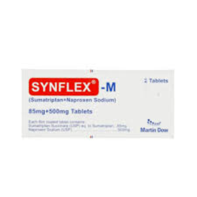 Synflex tablets 85mg Sumatriptan